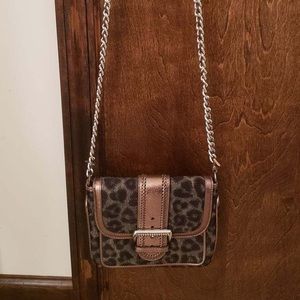 Brighton Leopard Crossbody
